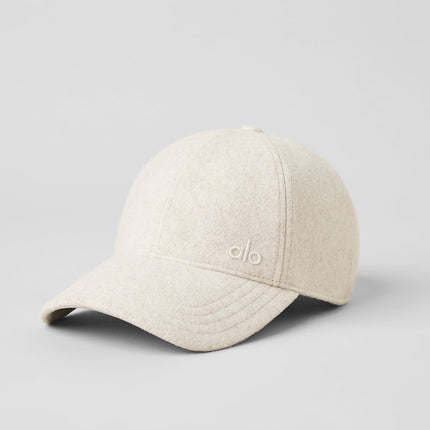 alo Women's Prestige Off-Duty Cap - Cream Heather