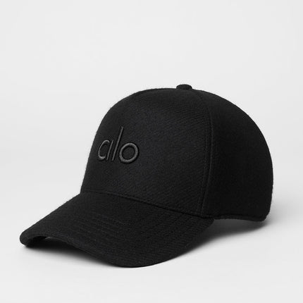 alo Men's Wool District Trucker Hat - Black