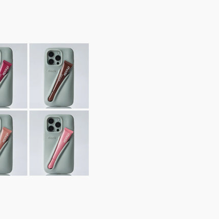 rhode lip case iPhone 14/15 Grey - Hemen Kargoda