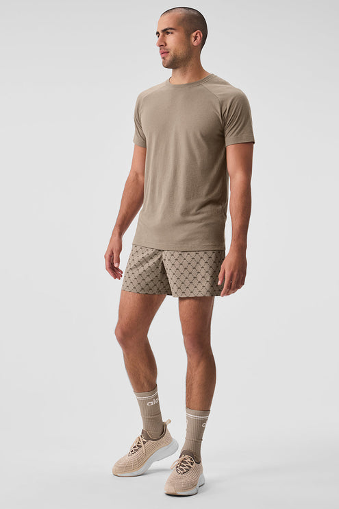 alo Men's Triumph Raglan Tee - Gravel