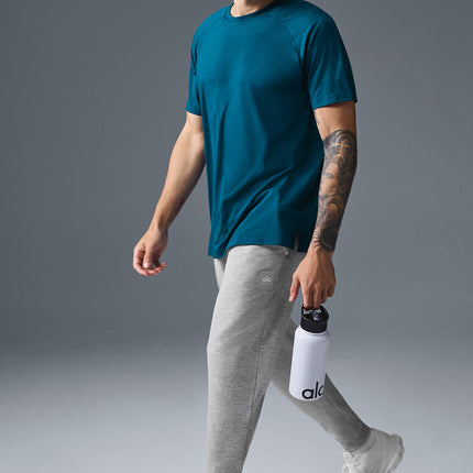 alo Men's Triumph Raglan Tee - Eclipse Blue