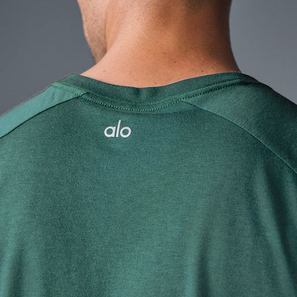 alo Men's Triumph Raglan Tee - Winter Ivy