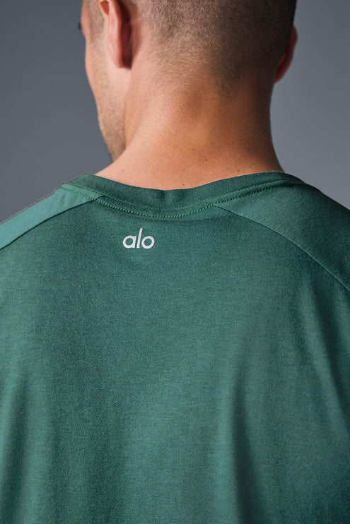alo Men's Triumph Raglan Tee - Winter Ivy