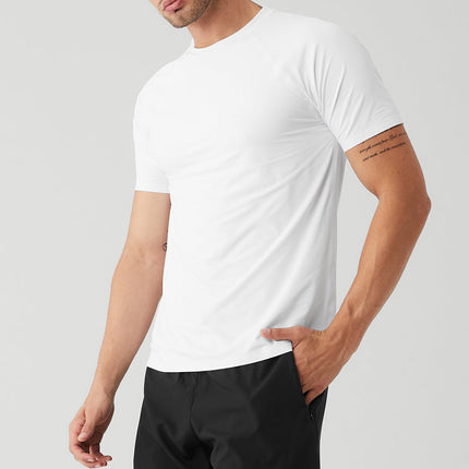 alo Men's Idol Performance Tee - White
