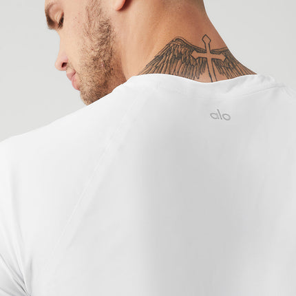alo Men's Idol Performance Tee - White