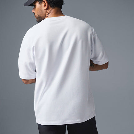 alo Men's Double Take Short Sleeve - White