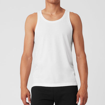 alo Men's Triumph Tank - White