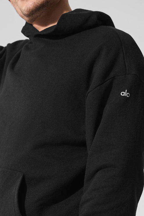 alo Men's Chill Hoodie - Black