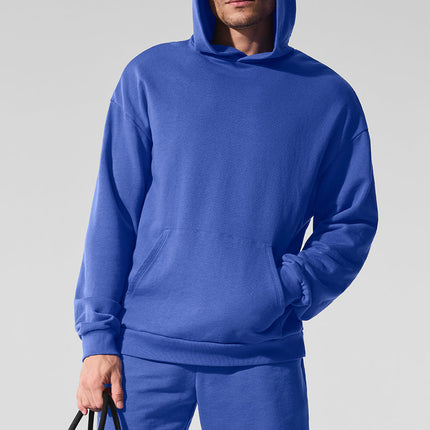 alo Men's Chill Hoodie - Marathon Blue