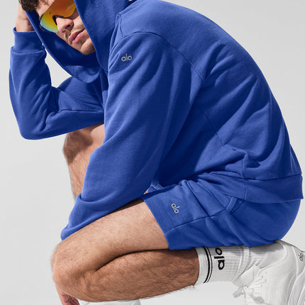 alo Men's Chill Hoodie - Marathon Blue