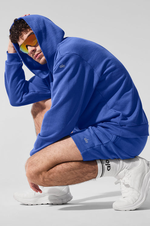 alo Men's Chill Hoodie - Marathon Blue