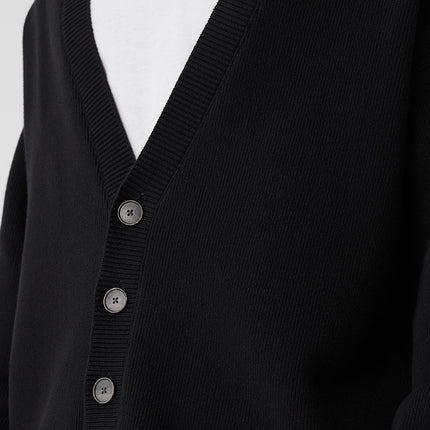 alo Men's Scholar Cardigan Sweater - Black