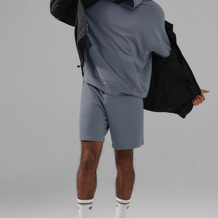 alo Men's Double Take Hoodie - Steel Grey