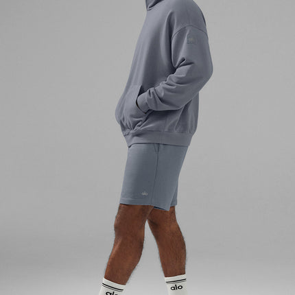 alo Men's Double Take Hoodie - Steel Grey