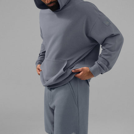 alo Men's Double Take Hoodie - Steel Grey