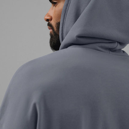 alo Men's Double Take Hoodie - Steel Grey