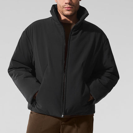 alo Men's Stretch Woven Notable Jacket - Black
