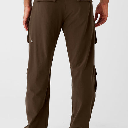 alo Men's Cargo Venture Pant - Espresso