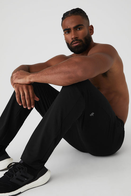 alo Men's Conquer Pulse Pant - Black