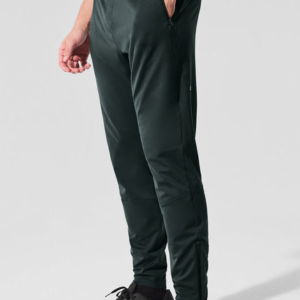 alo Men's Conquer React Performance Pant - Charcoal Green