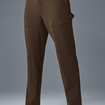 alo Men's Co-Op Carpenter Track Pant - Espresso