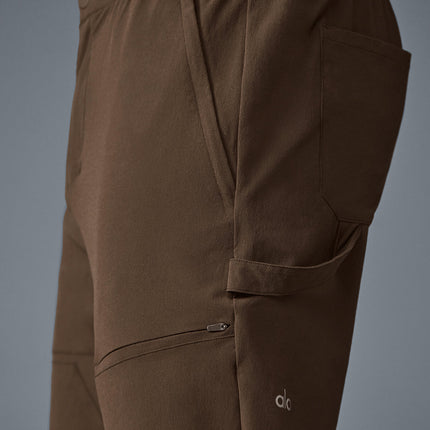 alo Men's Co-Op Carpenter Track Pant - Espresso