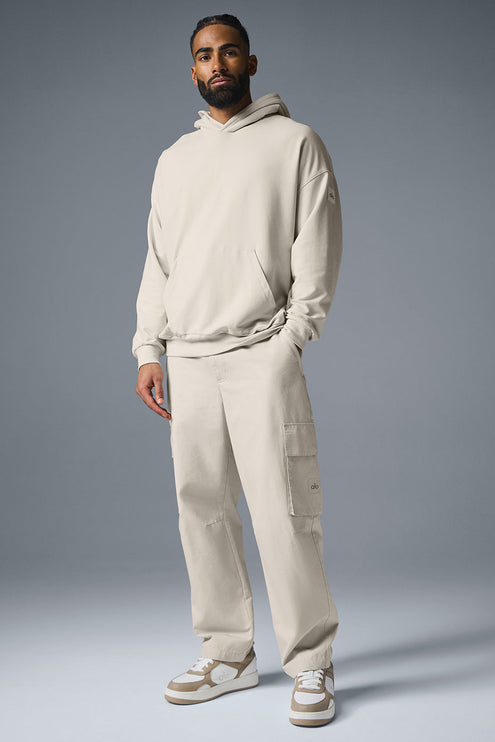 alo Men's Cargo Ripstop Trouser - Bone