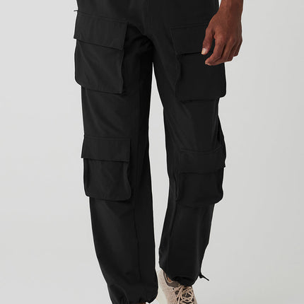 alo Men's Cargo Venture Pant - Black
