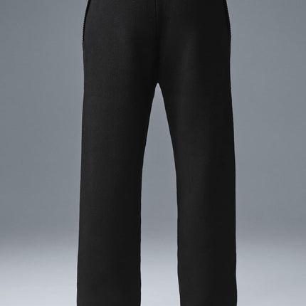 alo Men's Scholar Straight Leg Sweatpant - Black