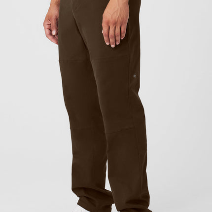 alo Men's Edition Sueded Pant - Espresso