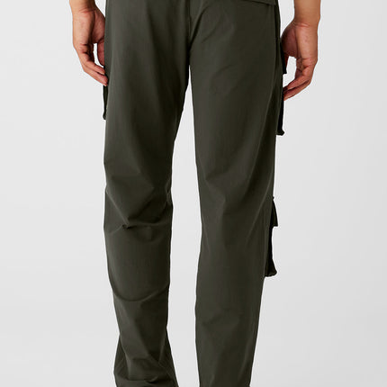 alo Men's Cargo Venture Pant - Stealth Green