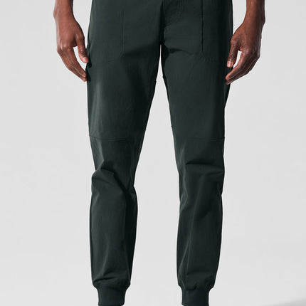 alo Men's Co-Op Pant - Charcoal Green