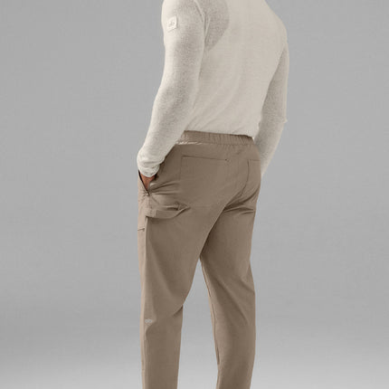 alo Men's Co-Op Carpenter Track Pant - Gravel