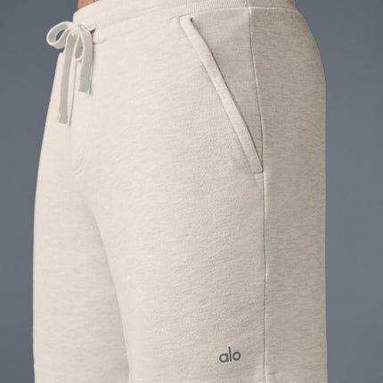alo Men's Chill Short - Oatmeal Heather
