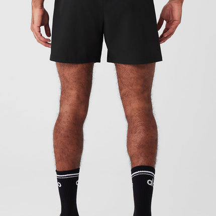 alo Men's 7" Circuit Short - Black