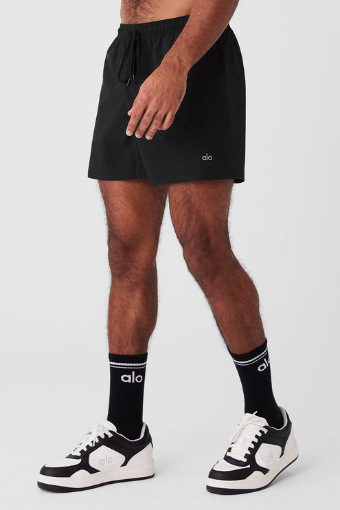 alo Men's 7" Circuit Short - Black