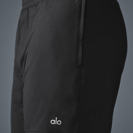 alo Men's 7" Conquer React Performance Short - Black