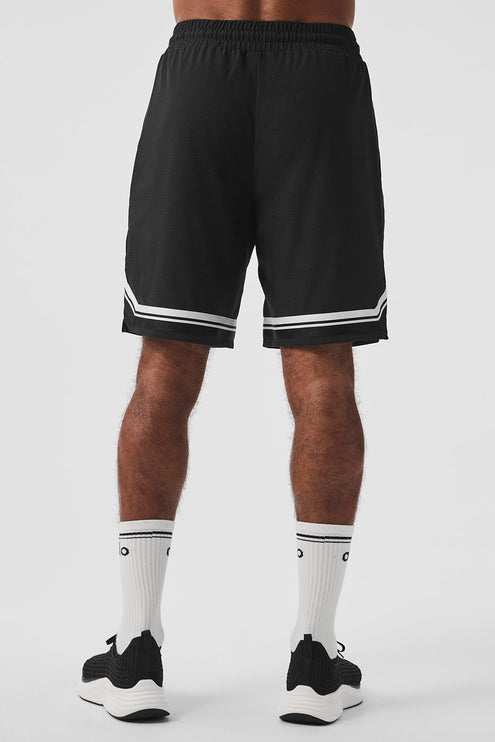alo Men's 9" Traction Arena Short - Black