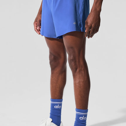 alo Men's 5" Adapt Running Short - Marathon Blue