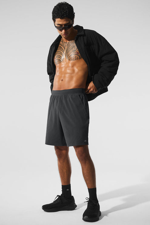 alo Men's 7" Repetition Short - Anthracite
