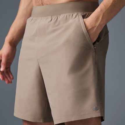 alo Men's 7" Repetition Short - Gravel