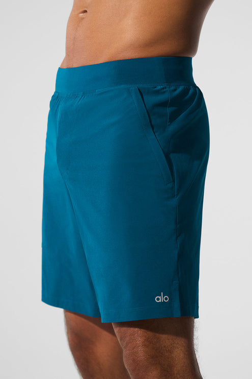 alo Men's 7" Repetition Short - Eclipse Blue