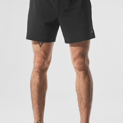 alo Men's 5" Repetition Short - Black