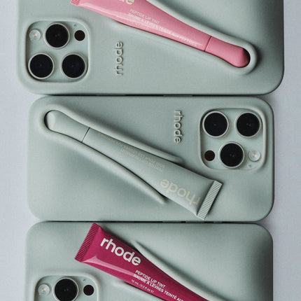 rhode lip case iPhone 14/15 Grey - Hemen Kargoda