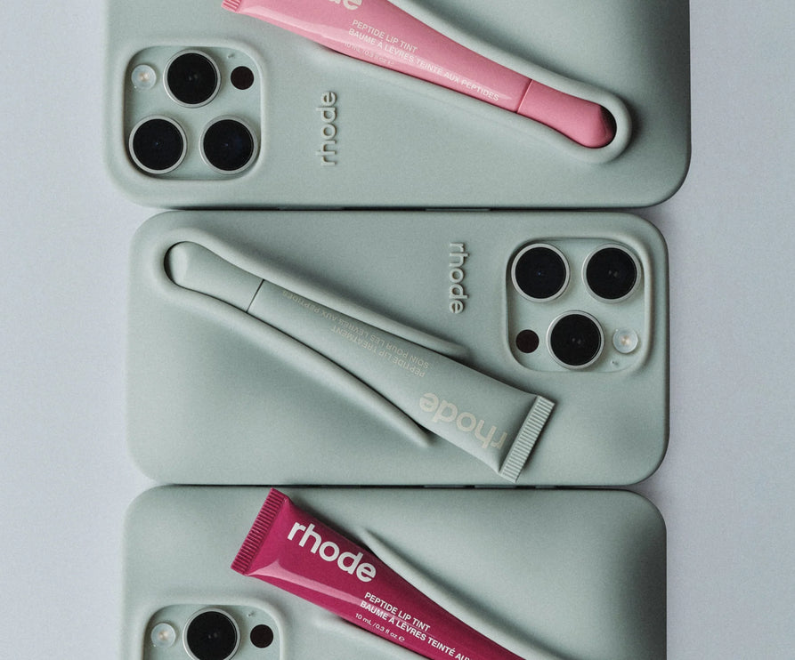 rhode lip case iPhone 14/15 Grey - Hemen Kargoda