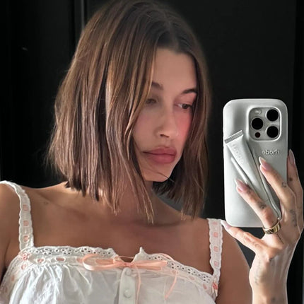 rhode lip case iPhone 14/15 Grey - Hemen Kargoda