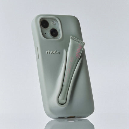 rhode lip case iPhone 14/15 Grey - Hemen Kargoda
