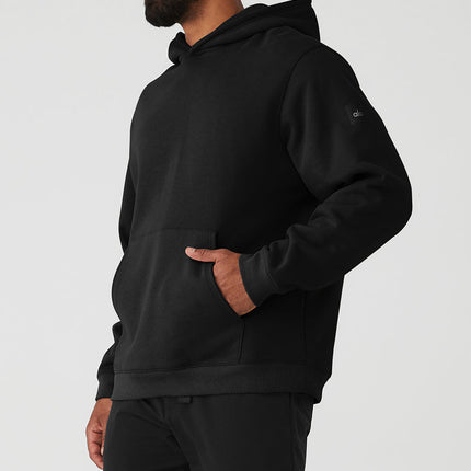 alo Men's Renown Heavy Weight Hoodie - Black