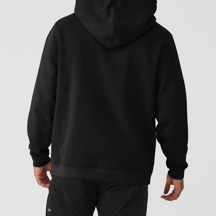 alo Men's Renown Heavy Weight Hoodie - Black