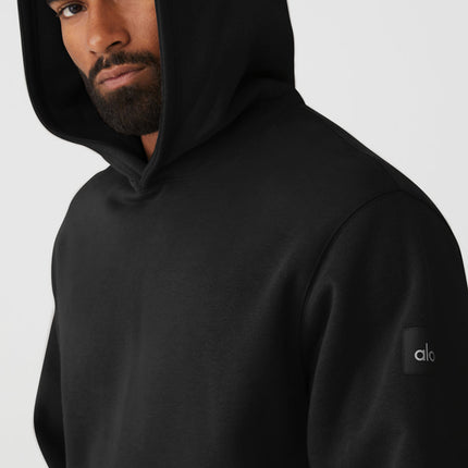 alo Men's Renown Heavy Weight Hoodie - Black